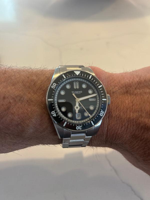 Shellback Black | Tusenö, Swedish Automatic Watches Since 2015