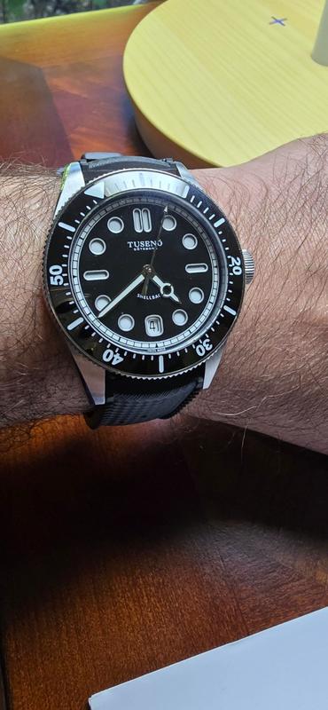 時計 TUSENO SHELLBACK BLACK V2 Shellback Black | Tusenö, Swedish Automatic Watches Since 2015