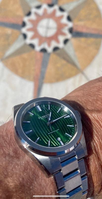 Windseeker Green | Tusenö, Swedish automatic watches online since 