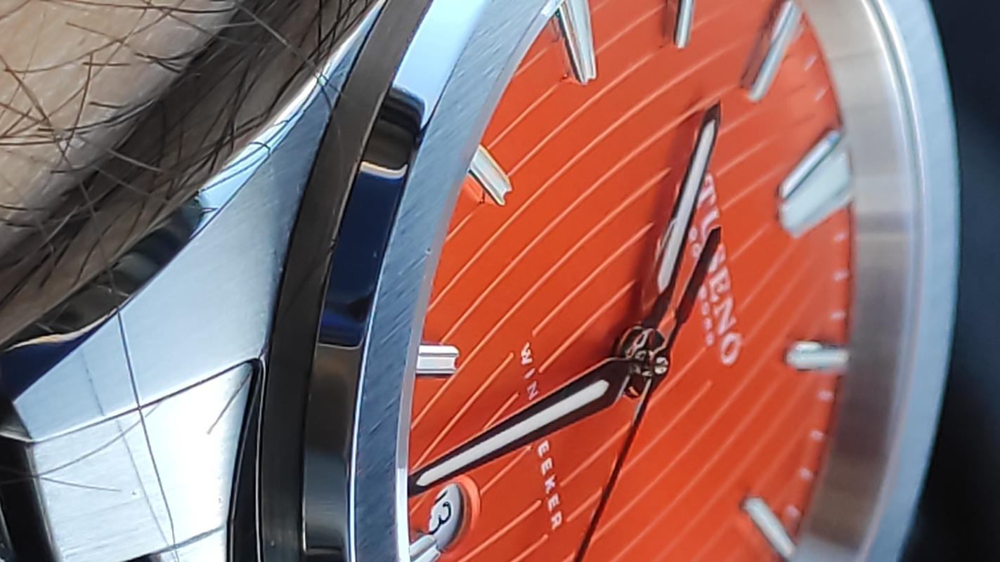 Windseeker Orange | Tusenö, Swedish automatic watches online since