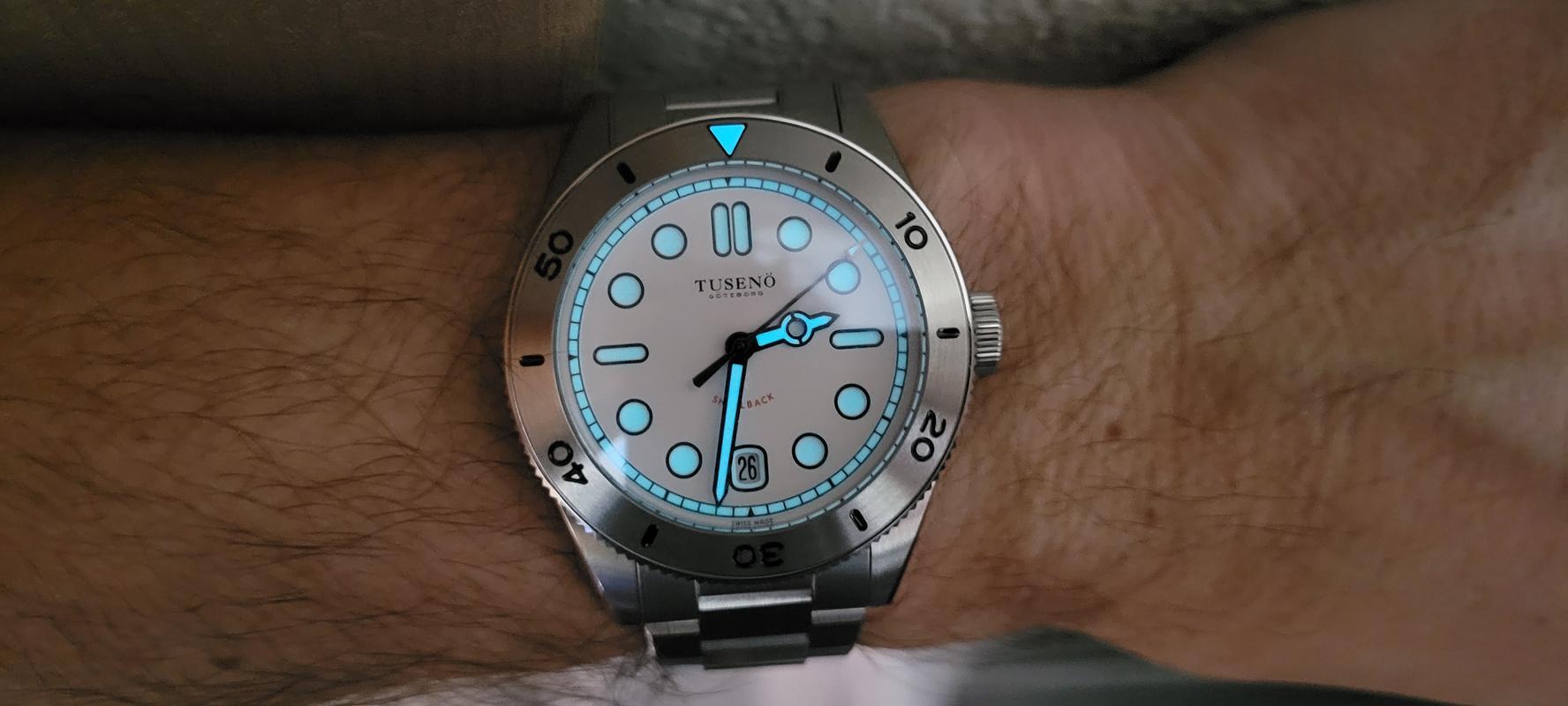 Shellback White | Tusenö, Swedish Automatic Watches Since 2015