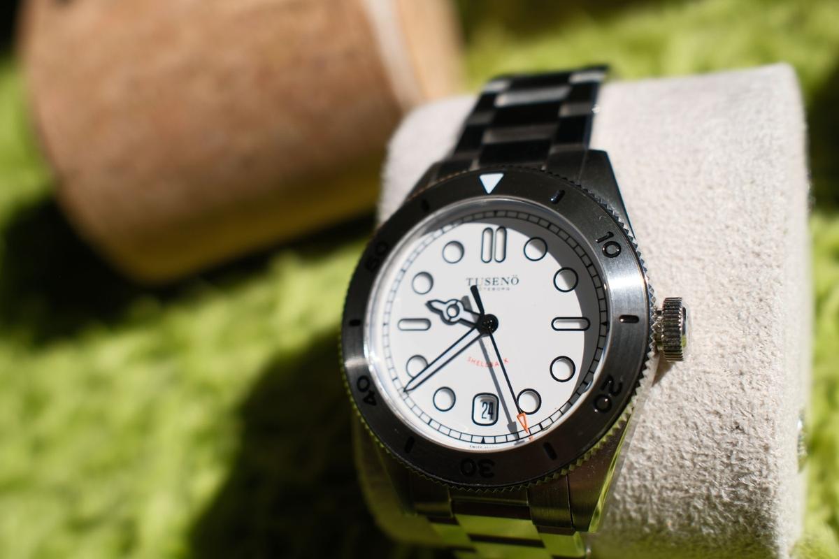 Shellback White | Tusenö, Swedish Automatic Watches Since 2015