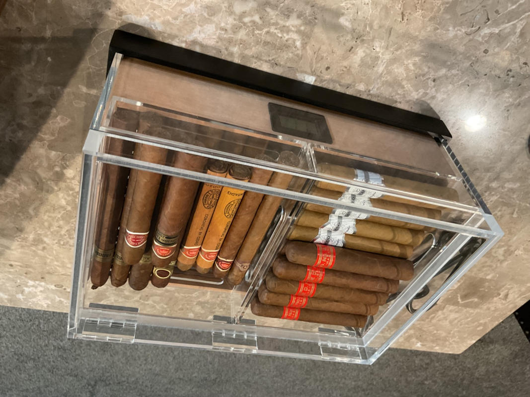 Felix Pro Tupperdor Acrylic Humidor Case Elegance