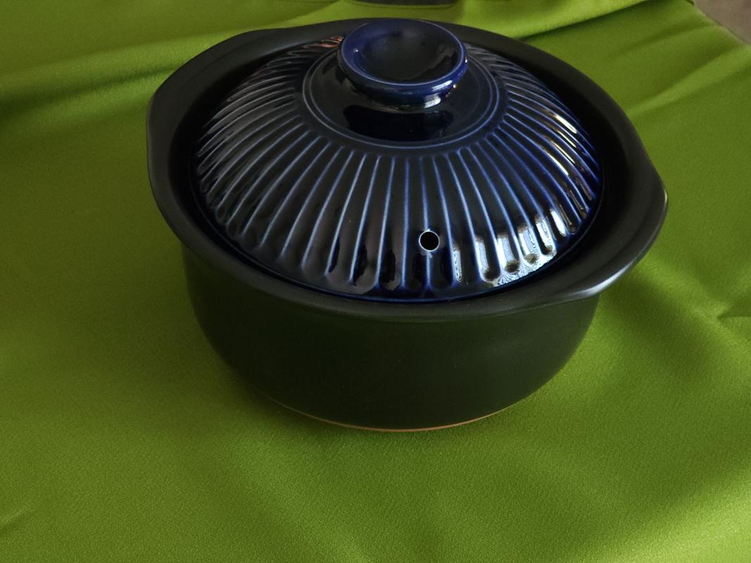 Kikka Banko Donabe Japanese Clay Pot Induction Compatible for 3 to 4 p, MUSUBI KILN