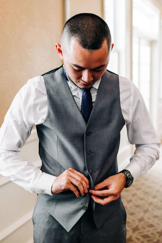 herringbone neck tie