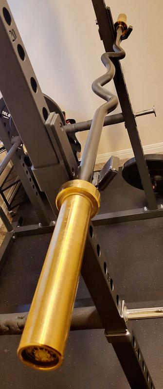 Homemade curl bar rack hot sale