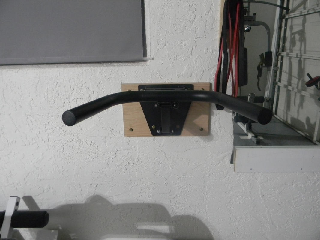 Foldable Wall Mount Dip Station