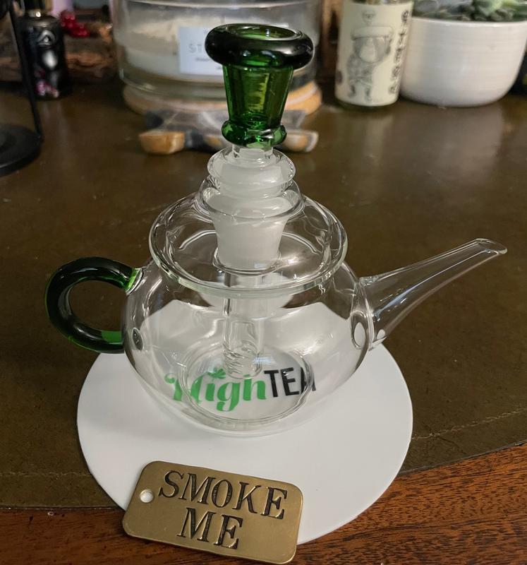 Art of Smoke High Tea Bubbler - Handheld Glass Bubbler