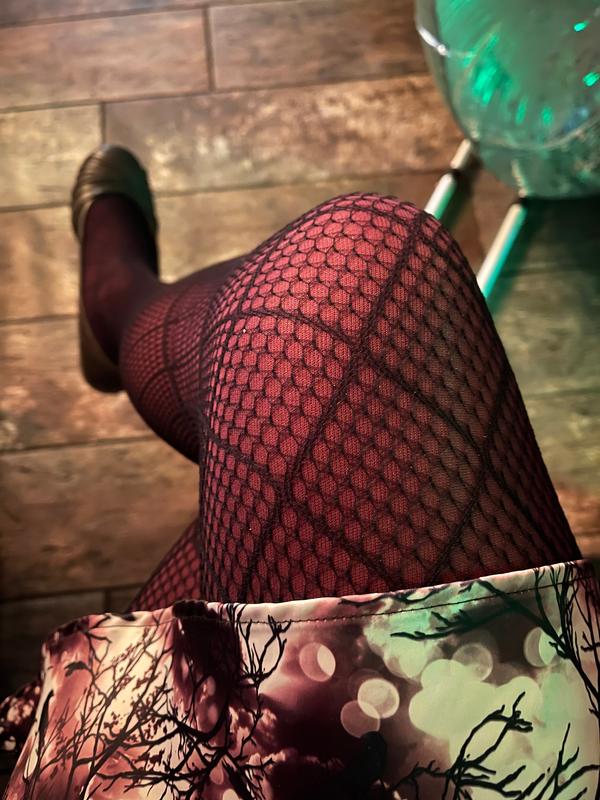 Emmiol Free shipping 2024 Simple High Waist Fishnet Tights Black ONE SIZE  in Socks & Leg Warmers online store.