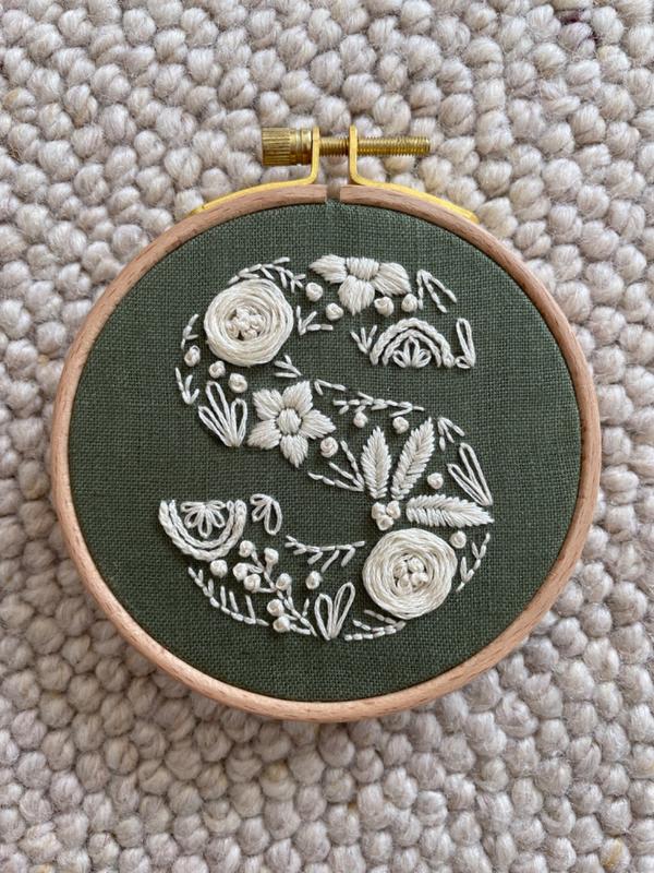 Wooden Embroidery Hoops | Wooden Display Hoops | Clever Poppy 6 inch (15.5 cm) Set of 2 Hoops