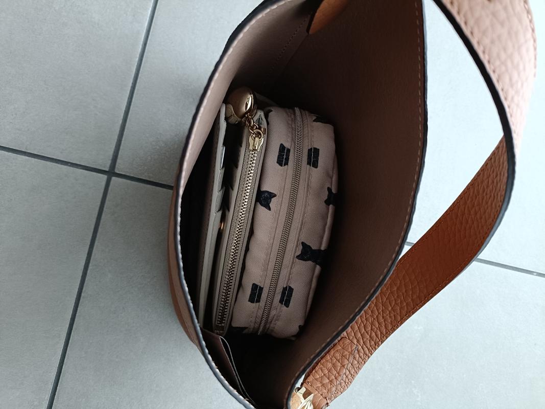 eggman　3層タイプ　ロングウォレット Cafuné - Egg Long Wallet - Tan