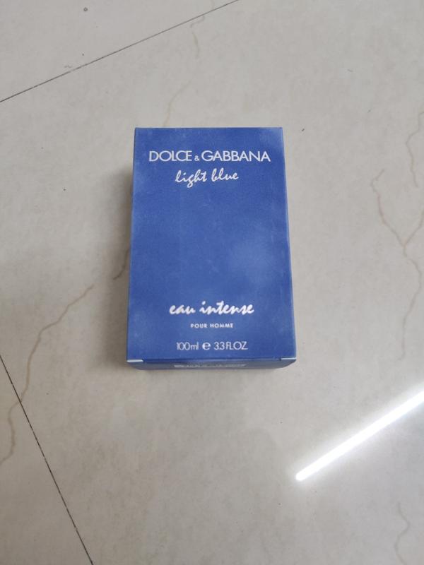 Dolce Gabbana Light Blue Eau Intense Pour Homme Perfume