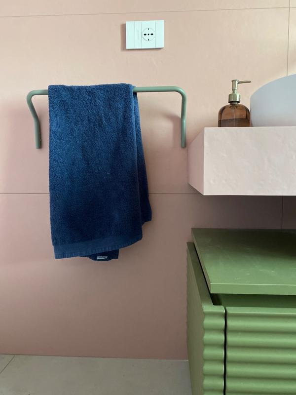 Set 2 porta asciugamani da parete Positano (big + small) - Blu Fiordal –  HiroDesign