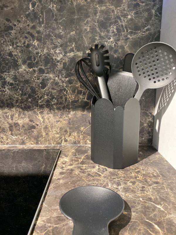 Vasari kitchen utensil holder - Graphite Black – HiroDesign