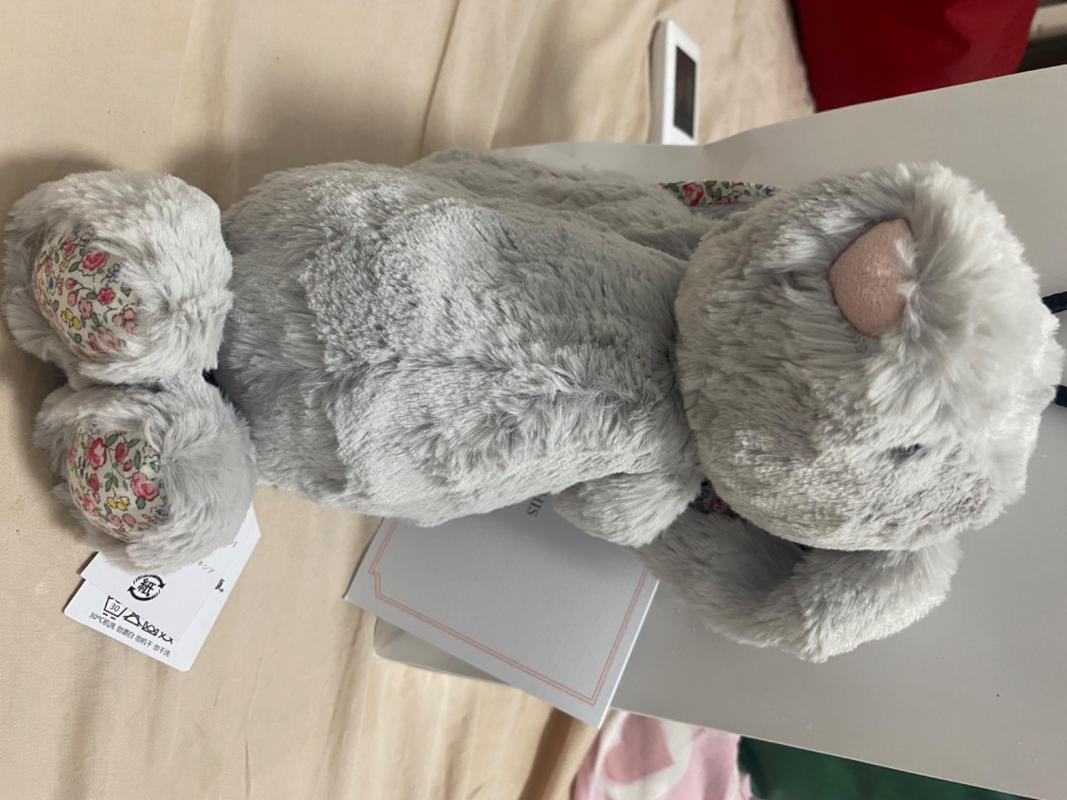Jellycat Blossom Silver Bunny Plushie | Free Delivery | Bloomthis