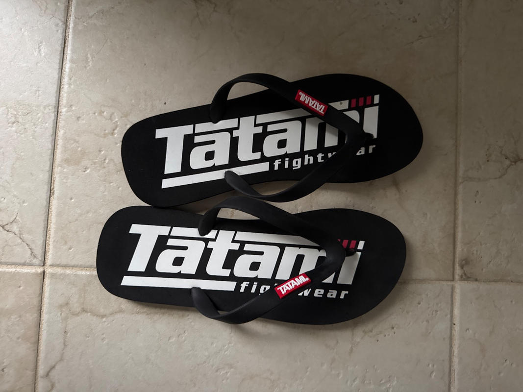 Tatami Black Flip Flops – Tatami Fightwear USA