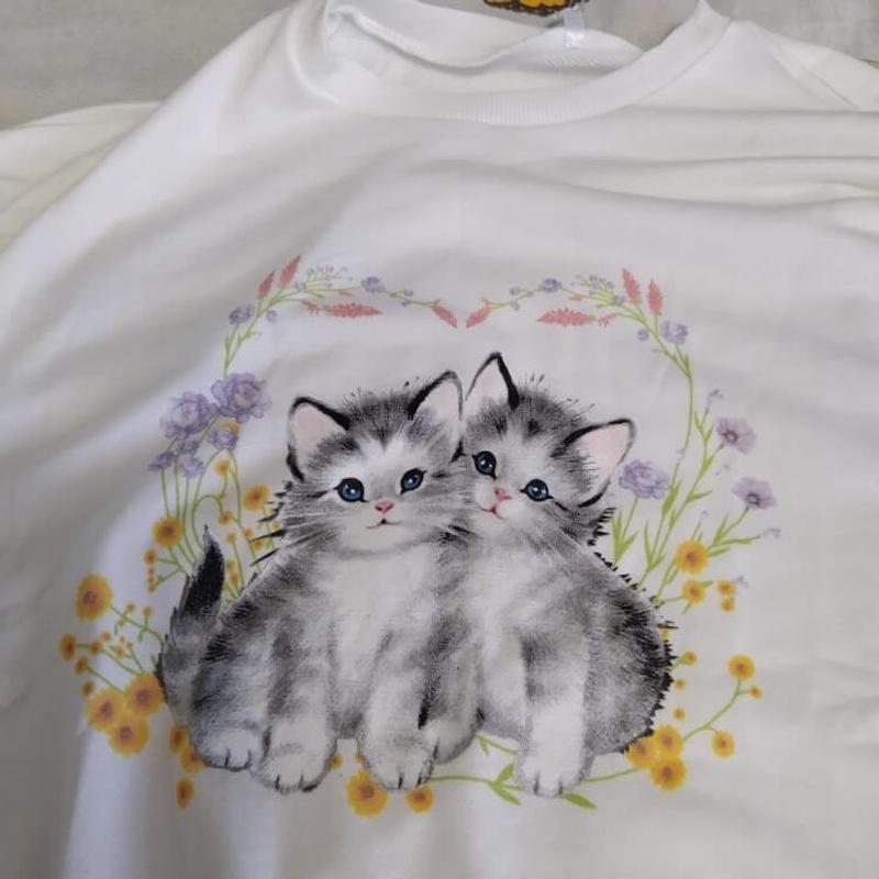 vintage cat × fish × flower sweat vintage cat × fish × flower sweat vintage cat × fish
