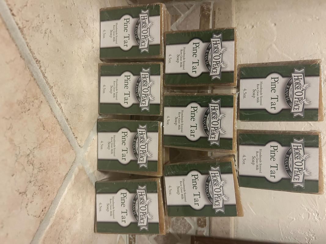 Pine Tar goat milk soap