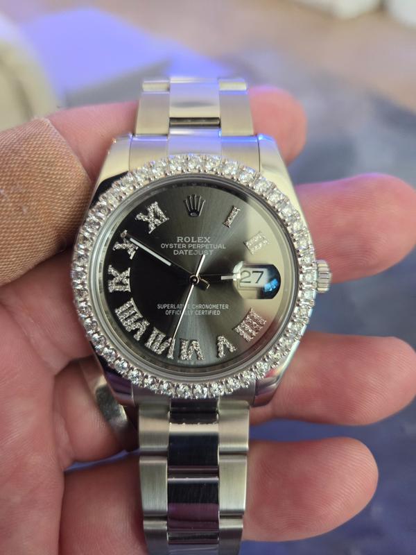 ROLEX メンズ腕時計 シルバー/ゴールド ROLEX オイスターパーペチュアル シルバー／ゴールド｜VINTAGE