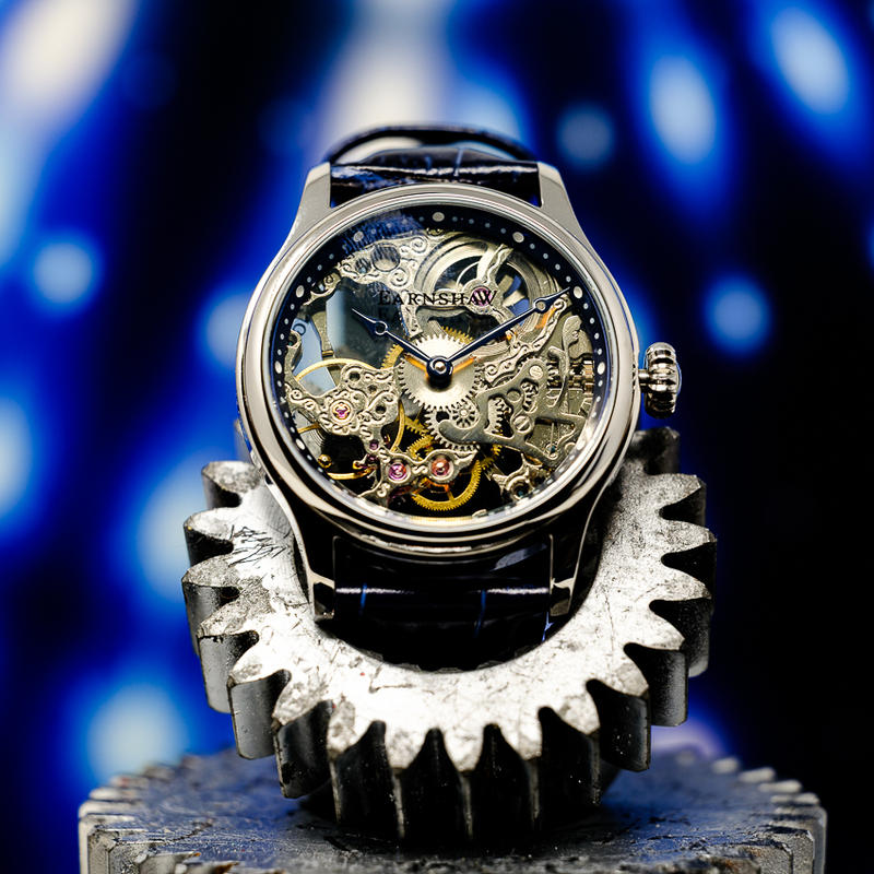 Anchor Black | Heritage Longitude Dual Time Skeleton Automatic