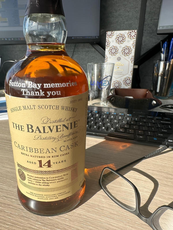 Buy Balvenie 14 Year Caribbean Cask Online | Whiskey Caviar