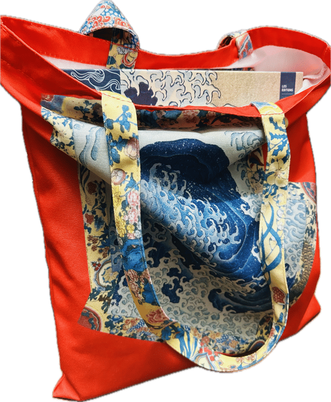 福⽥美蘭「怒濤図」トートバッグ – Shop of Hokusai ｜ 北斎館ネット