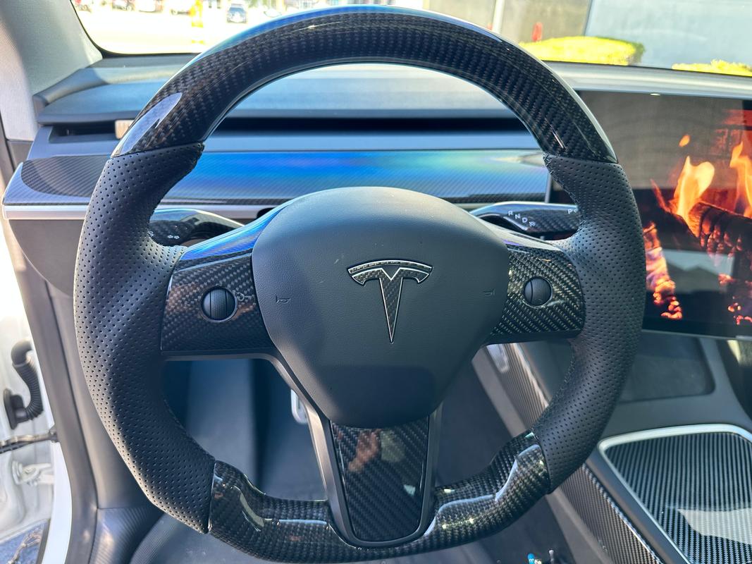 Volant carbone RACE Tesla Model 3 - Y