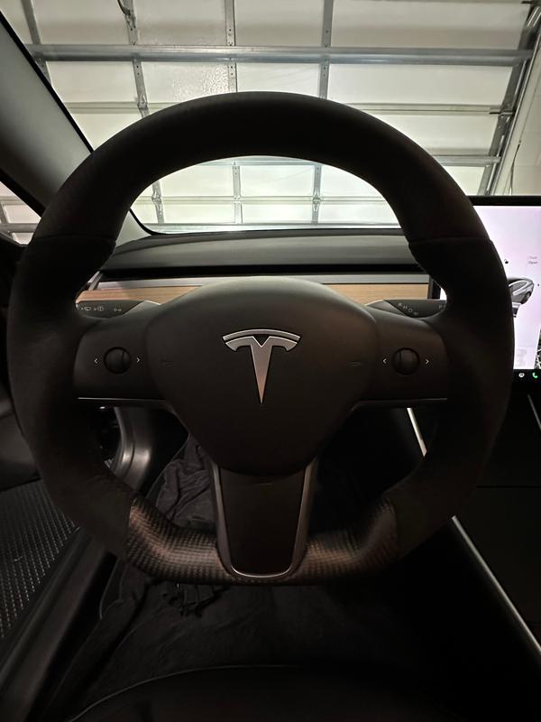 Carbonfaser-Lenkradabdeckungen für Tesla Model Y und Model 3 – Arcoche