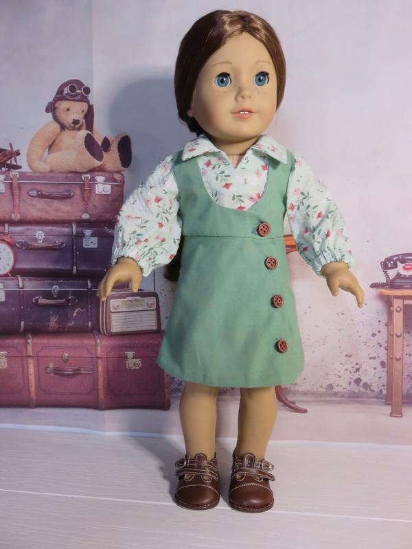 Keepers Dolly Duds Study Hall 18 inch Doll Clothes PDF Pattern