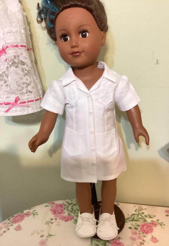 Little Miss Muffett Nurse Candy - On Call Doll Clothes Pattern 18