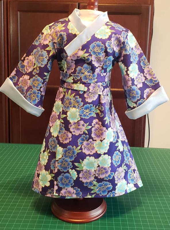 Read Creations Kimono and Bathrobe 18 inch Doll Clothes Pattern