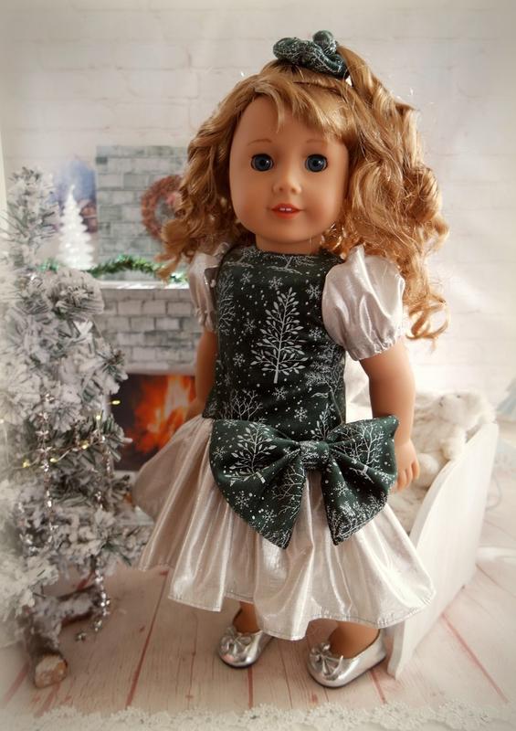 Eden Ava Couture Awesome 80s Party Dress 18 inch Doll Clothes Pattern