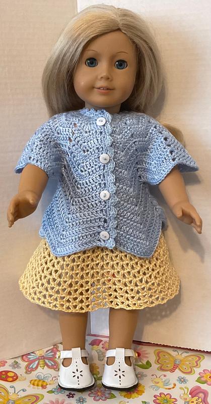 Pin by Maria Skrzypek on Dolls  American girl doll clothes patterns, Doll  clothes american girl, American girl crochet