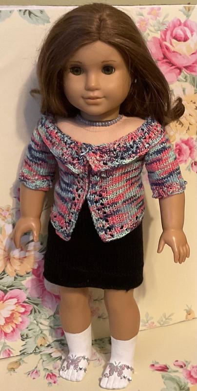 Dan-El Designs Xena Doll Clothes Knitting Pattern 18 inch