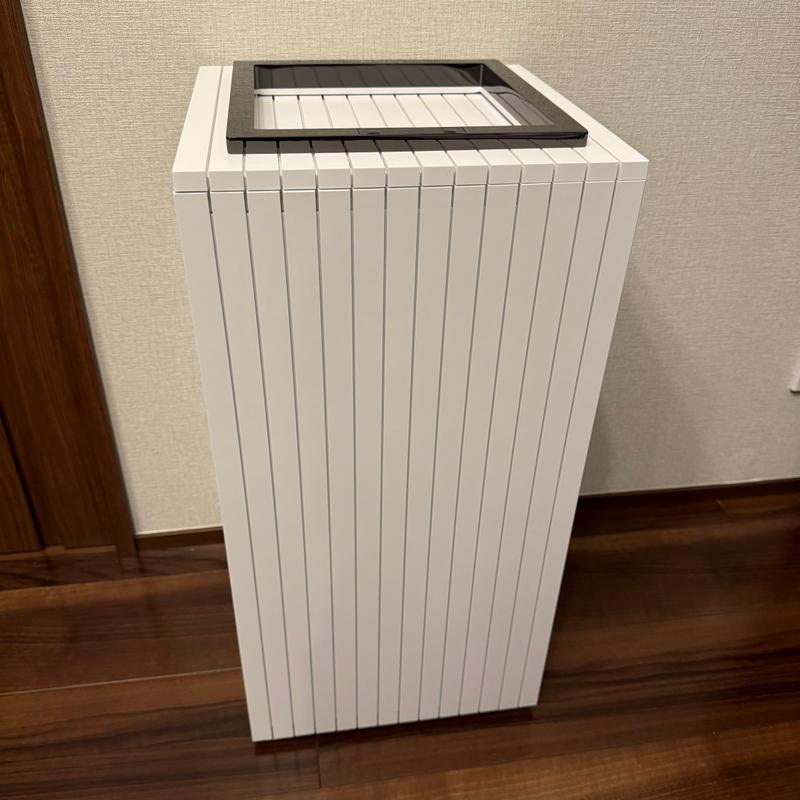ZitA SQUARE おしゃれゴミ箱　ホワイト ZitA SQUARE おしゃれゴミ箱ホワイト