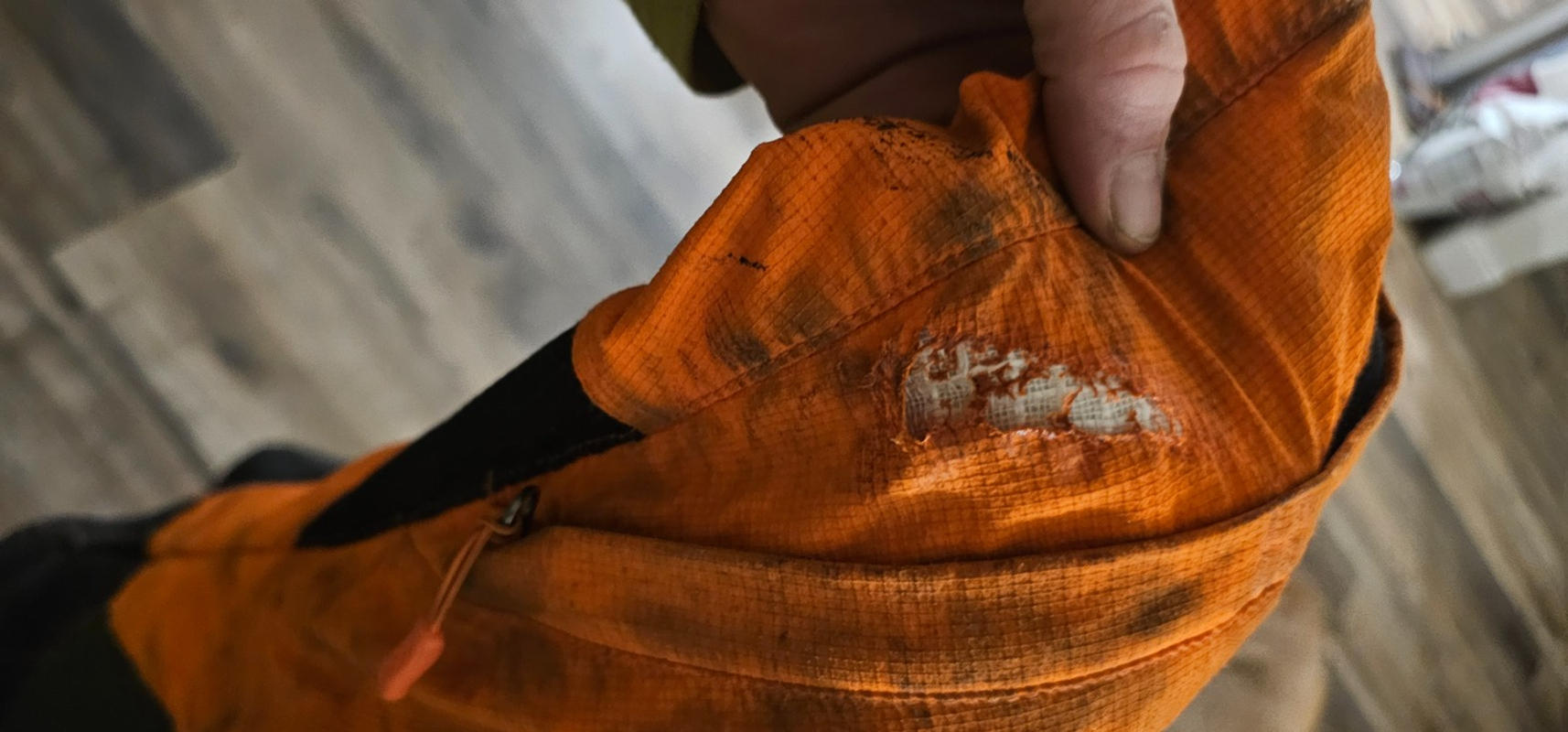 Clogger Zero Light and Cool Men's Chainsaw Pants in Hi Vis Orange