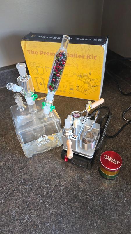 elfbar elfa master akku Universal Baller Full Kit – All-Glass Airpath Desktop Ball Vaporizer –  Great White North VC