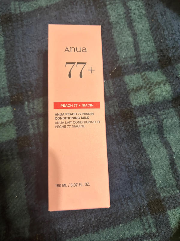 桃77ナイアシンコンディショニングミルク 150ml– アヌア Anua