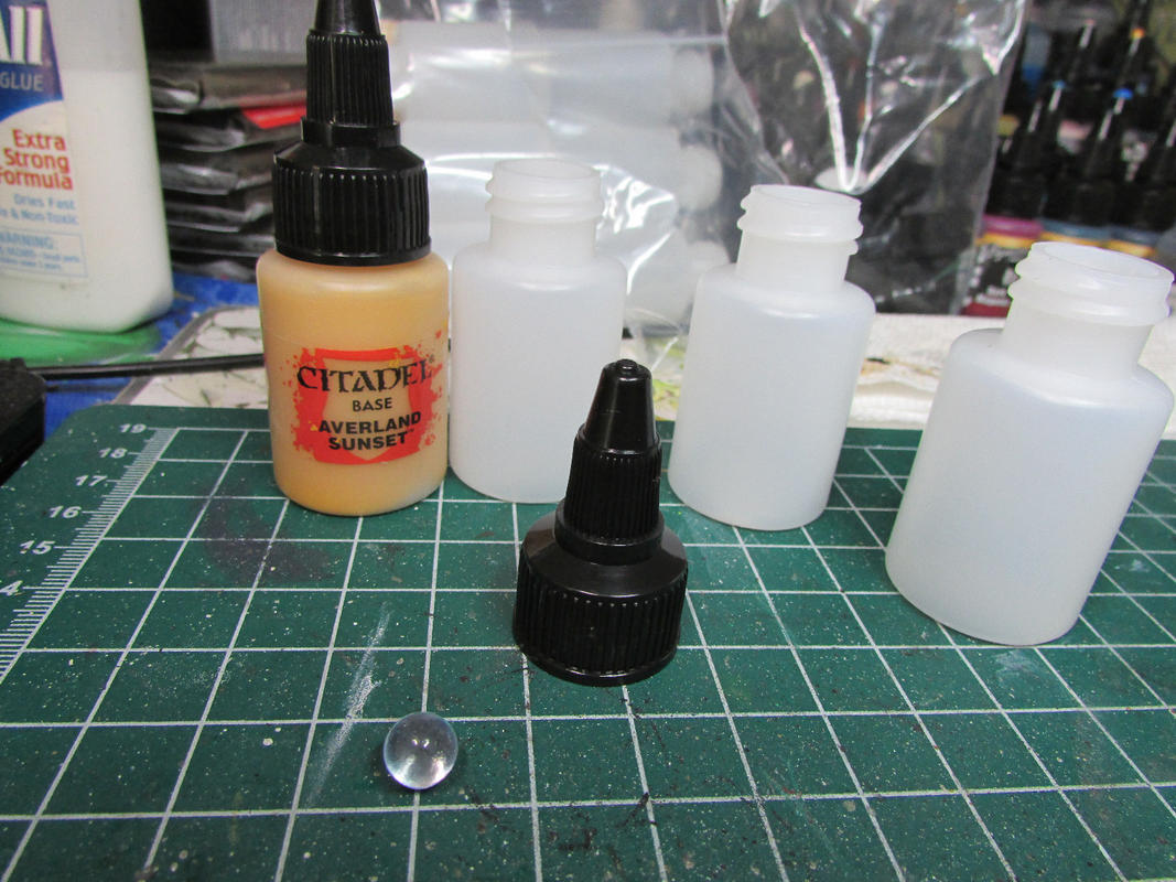 Pro Acryl paint bursting out of bottle : r/minipainting