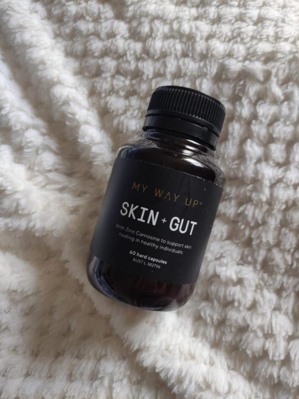 Skin + Gut™ Skin health begins in the gut. My Way Up
