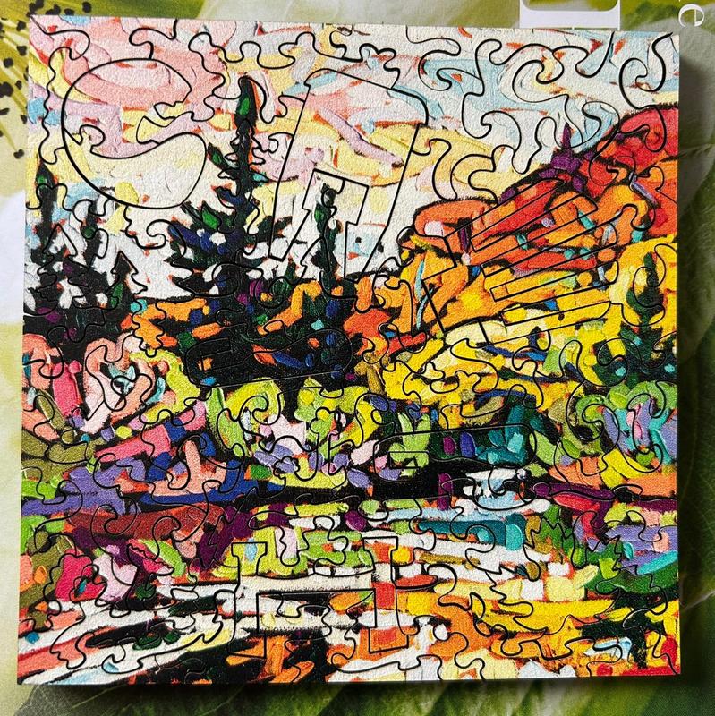 Autumn's Glory by Noémie L. Coté | StumpCraft Wooden Jigsaw Puzzle