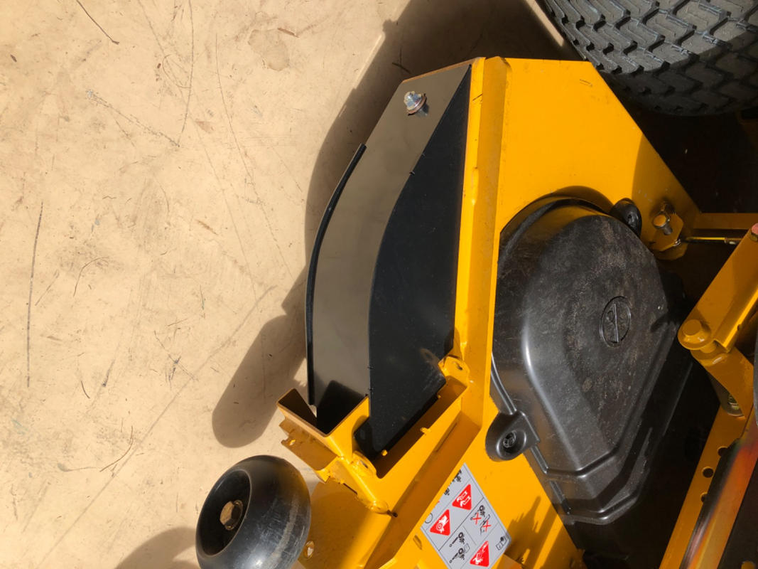 HUSTLER 124434-3 MULCH CLOSE OFF W/A - Genuine Part