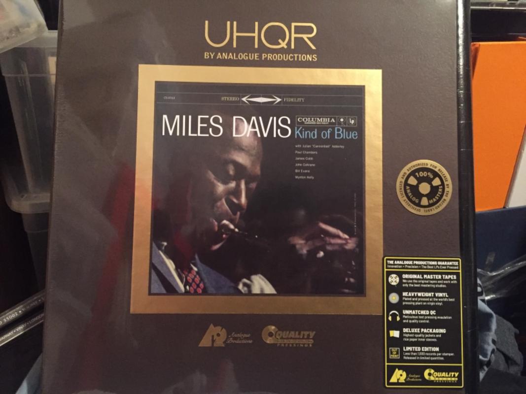 Miles Davis Kind Of Blue Numbered, Limited Edition UHQR 200g LP Box Set