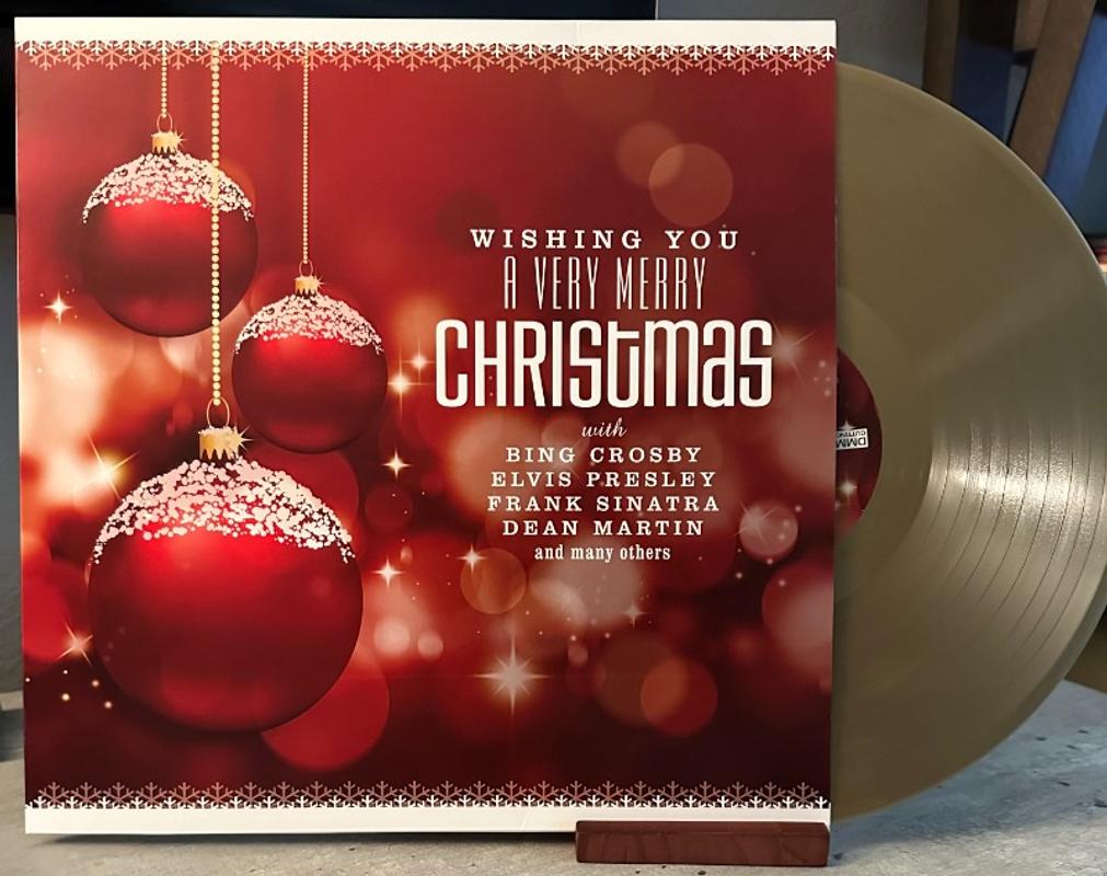 Wishing You a Very Merry Christmas DMM 180g LP (Solid Gold Vinyl)