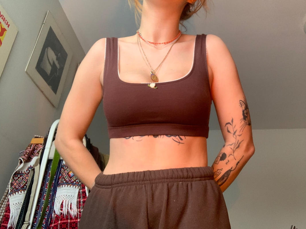 SUPPORT COTTON BRA IN BUTTER – RAT BOI