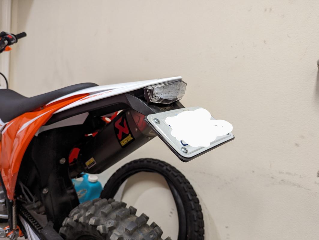 Ktm license plate frame sale