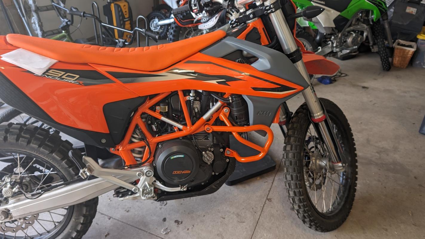 KTM Engine Guard Kit (Orange/Black) 690 Enduro R/SMC R 2019-2024