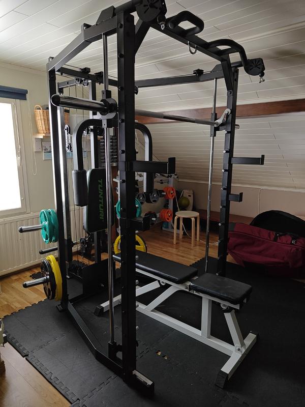 Tunturi SM80 - Home Gym - Krachtstation - Smith Machine - Fitnessapparaat - Full Smith
