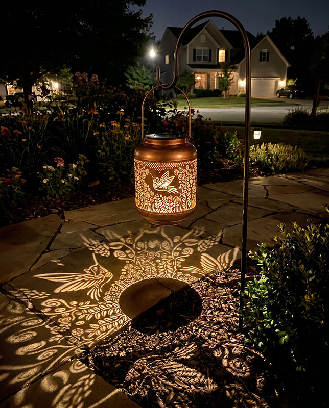 Twilight Twinkle Hummingbird Lantern