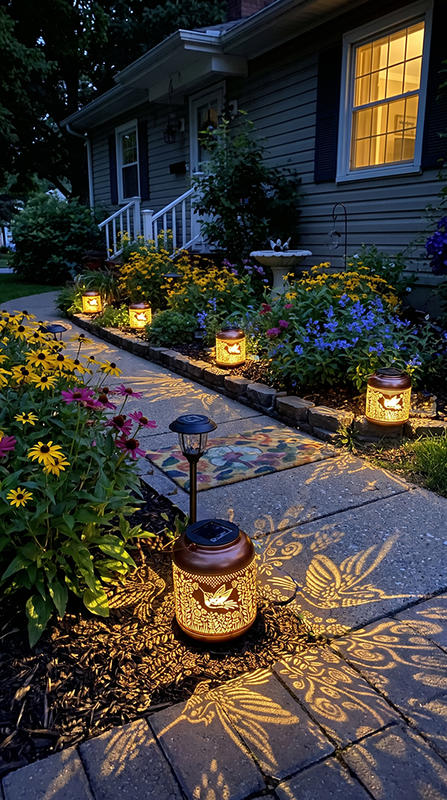 Twilight Twinkle Hummingbird Lantern